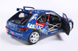 Peugeot 306 Maxi #2 Jaime Azcona / Julius Billmaier Rally de Aviles 1997 S1808309 Solido 1:18 Metallmodell